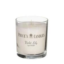 Price's Violet Lily Boxed Small Jar Candle